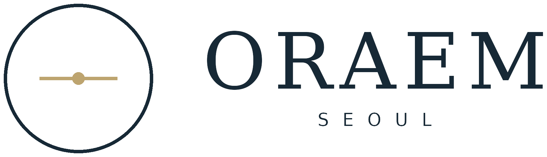 ORAEM SEOUL logo in Seoul Ink